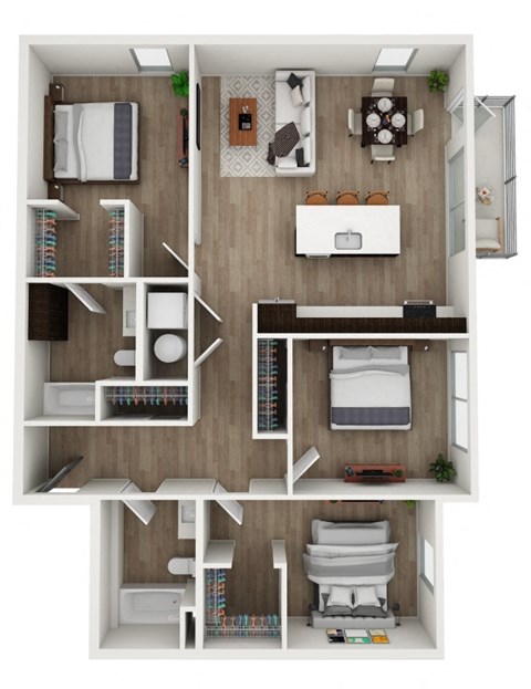 Draper Floorplan at The Farmstead, Vancouver, WA 